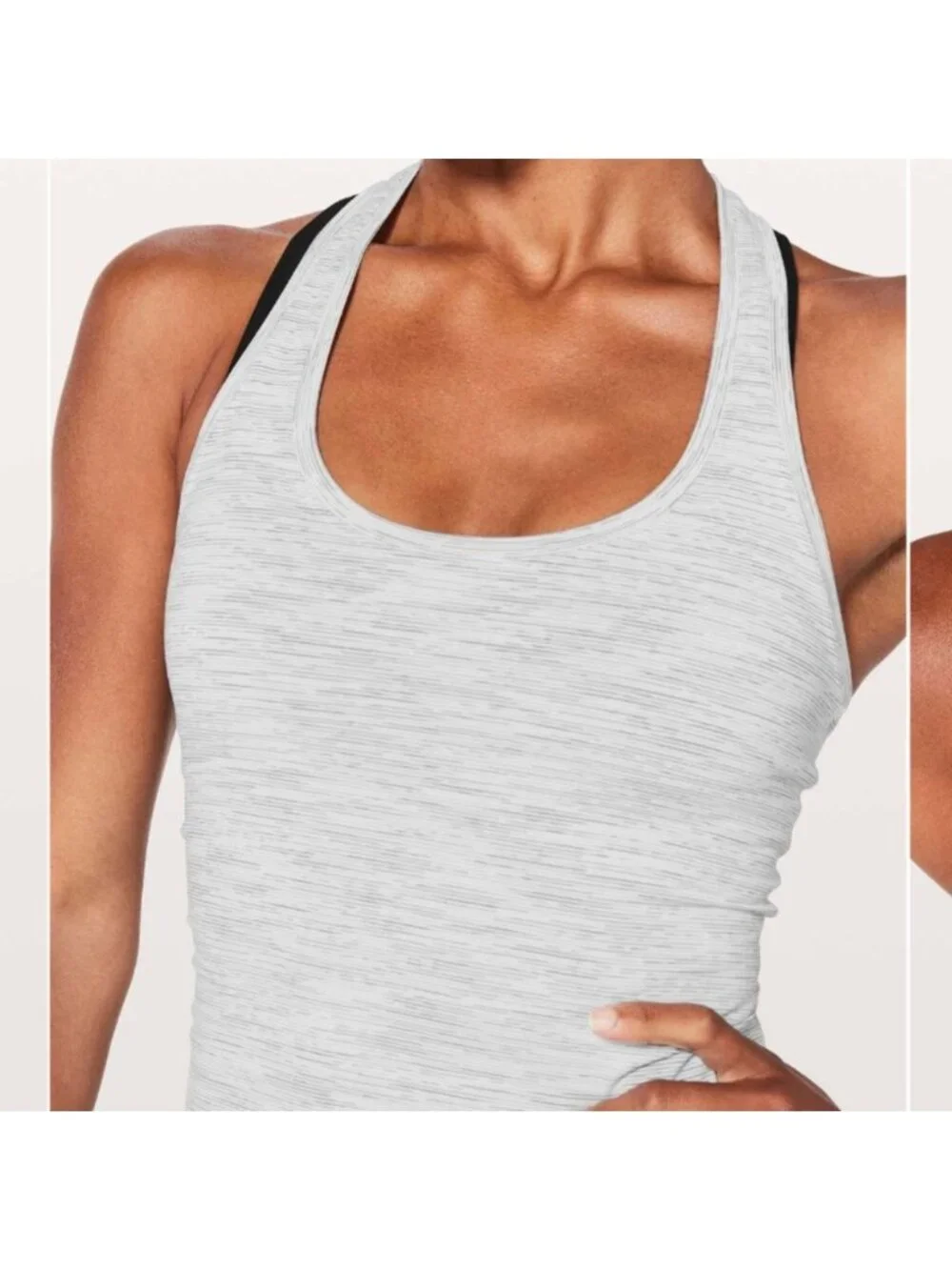 Lululemon Cool Racerback II Wee Are From Space Nimbus Battleship